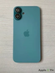 Задняя крышка iPhone 16 Plus в сборе с окошками камеры (Green) зеленая