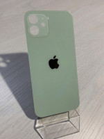 Заднее стекло (крышка) для IPhone 12 зеленое (GREEN)