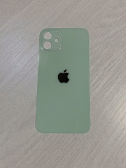 Заднее стекло (крышка) для IPhone 12 зеленое (GREEN)