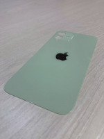 Заднее стекло (крышка) для IPhone 12 зеленое (GREEN)