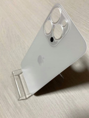 Заднее стекло (крышка) для IPhone 13 Pro белое (SILVER)