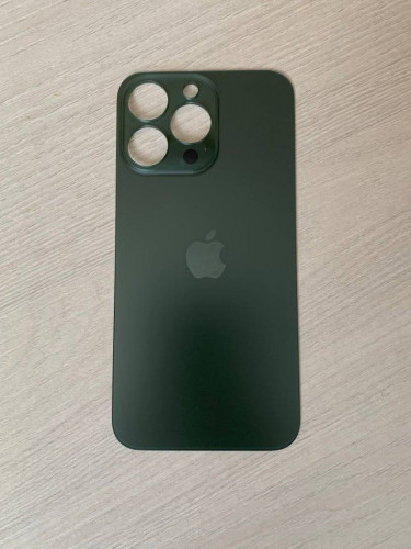 Заднее стекло (крышка) для IPhone 13 Pro зеленое (Alpen Green)