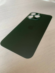 Заднее стекло (крышка) для IPhone 13 Pro зеленое (Alpen Green)