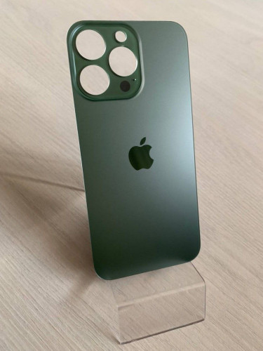 Заднее стекло (крышка) для IPhone 13 Pro зеленое (Alpen Green)