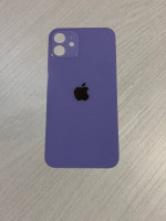 Заднее стекло (крышка) для IPhone 12 фиолетовое (PURPLE)
