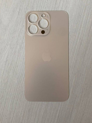Заднее стекло (крышка) для IPhone 13 Pro золотое (GOLD)