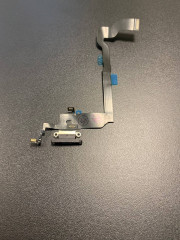 Нижний шлейф зарядки Iphone X original (AASP) снятый