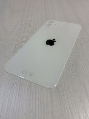 Заднее стекло (крышка) для IPhone 11 белое (white)