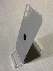 Заднее стекло (крышка) для IPhone 11 белое (white)