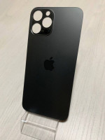 Заднее стекло (крышка) для IPhone 12 Pro Max графит (GRAPHITE)