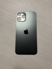 Заднее стекло (крышка) для IPhone 12 Pro Max графит (GRAPHITE)