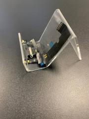 Нижний шлейф зарядки Iphone Xr original (AASP) снятый