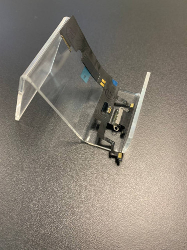 Нижний шлейф зарядки Iphone Xr original (AASP) снятый