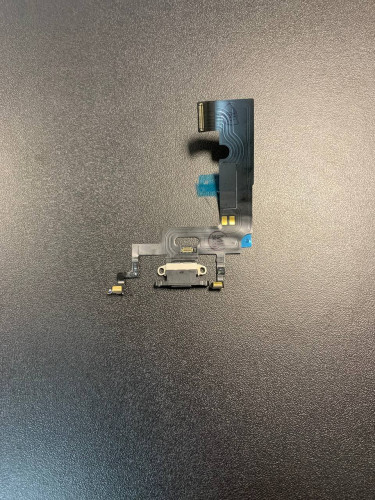 Нижний шлейф зарядки Iphone Xr original (AASP) снятый