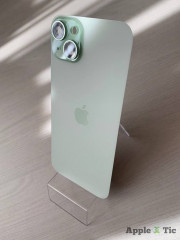 Задняя крышка iPhone 15 Plus в сборе с окошками камеры (Green) зеленая