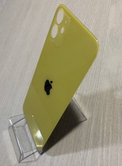 Заднее стекло (крышка) для IPhone 11 желтое (yellow)