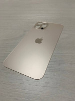 Заднее стекло (крышка) для IPhone 12 Pro Max золотое (GOLD)
