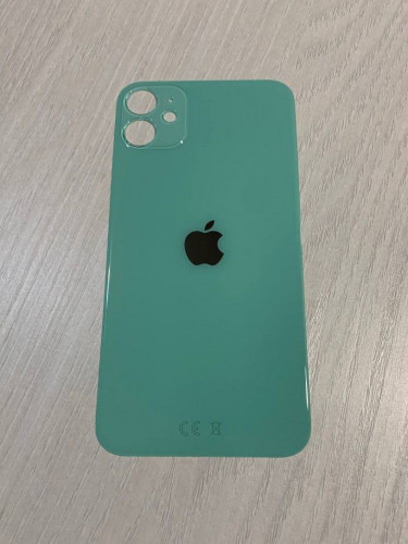 Заднее стекло (крышка) для IPhone 11 зеленое (green)