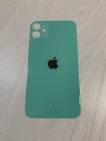 Заднее стекло (крышка) для IPhone 11 зеленое (green)