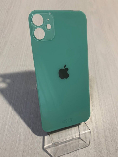 Заднее стекло (крышка) для IPhone 11 зеленое (green)