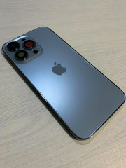 Корпус для IPhone 13 Pro синий (SIERRA BLUE)