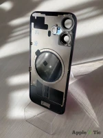 iPhone 16 задняя крышка в сборе с окошками камеры (Pink) розовая