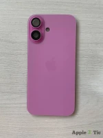 iPhone 16 задняя крышка в сборе с окошками камеры (Pink) розовая