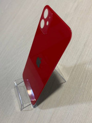 Заднее стекло (крышка) для IPhone 11 красное (red)