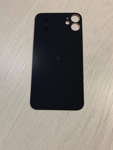 Заднее стекло (крышка) для IPhone 11 красное (red)