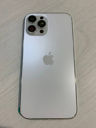 Корпус для IPhone 12 Pro Max белый (SILVER)