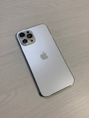 Корпус для IPhone 12 Pro Max белый (SILVER)