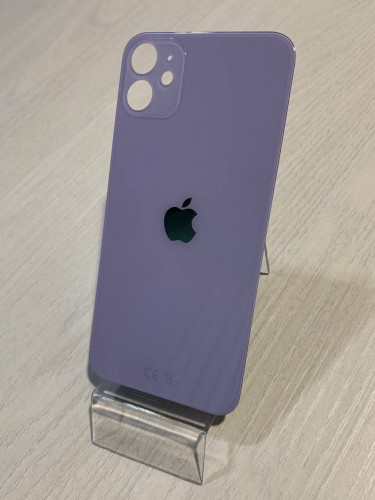 Заднее стекло (крышка) для IPhone 11 фиолетовое (PURPLE)
