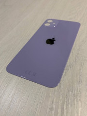 Заднее стекло (крышка) для IPhone 11 фиолетовое (PURPLE)