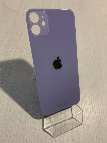 Заднее стекло (крышка) для IPhone 11 фиолетовое (PURPLE)