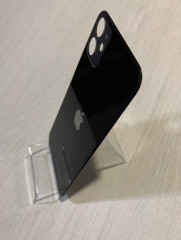 Заднее стекло (крышка) для IPhone 11 черное (black)