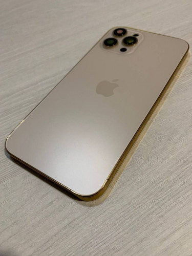 Корпус для IPhone 12 Pro Max золотой (GOLD)