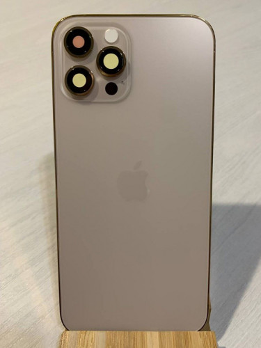 Корпус для IPhone 12 Pro Max золотой (GOLD)