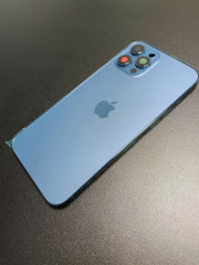 Корпус для IPhone 12 Pro Max синий (PACIFIC BLUE)