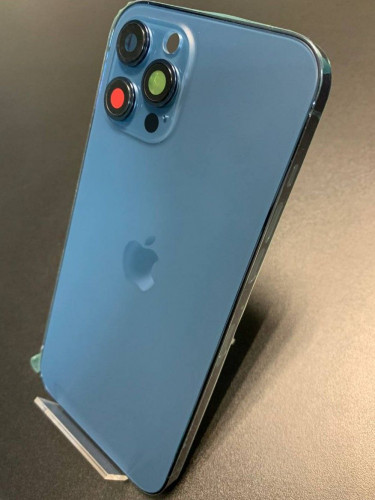 Корпус для IPhone 12 Pro Max синий (PACIFIC BLUE)
