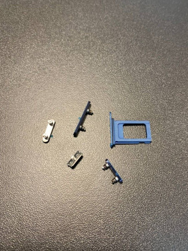 Корпус для IPhone 12 Pro Max синий (PACIFIC BLUE)