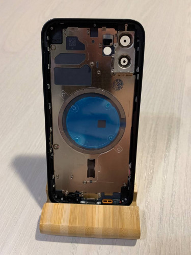 Корпус для IPhone 12 черный (BLACK)