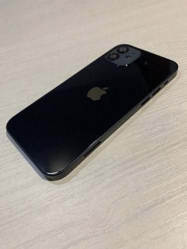 Корпус для IPhone 12 черный (BLACK)