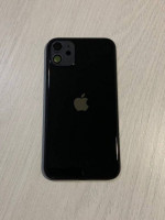 Корпус для IPhone 11 черный (BLACK)