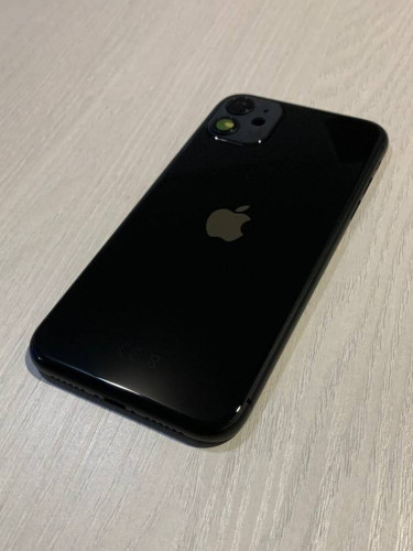 Корпус для IPhone 11 черный (BLACK)