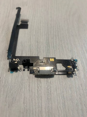 Нижний шлейф зарядки Iphone 12 Pro Max (AASP)снятый