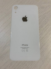 Заднее стекло (крышка) для IPhone Xr белое (WHITE)