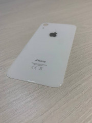 Заднее стекло (крышка) для IPhone Xr белое (WHITE)