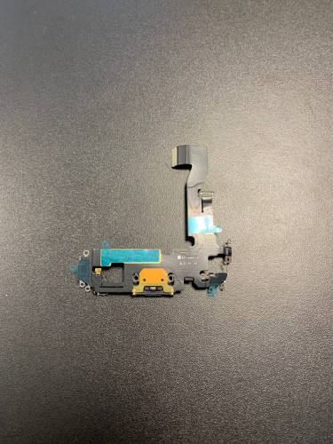 Нижний шлейф зарядки Iphone 12 original (AASP)снятый