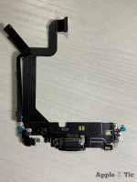 Нижний шлейф зарядки Iphone 14 Pro Max (AASP) снятый
