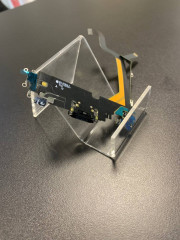 Нижний шлейф зарядки Iphone 14 Pro Max (AASP) снятый